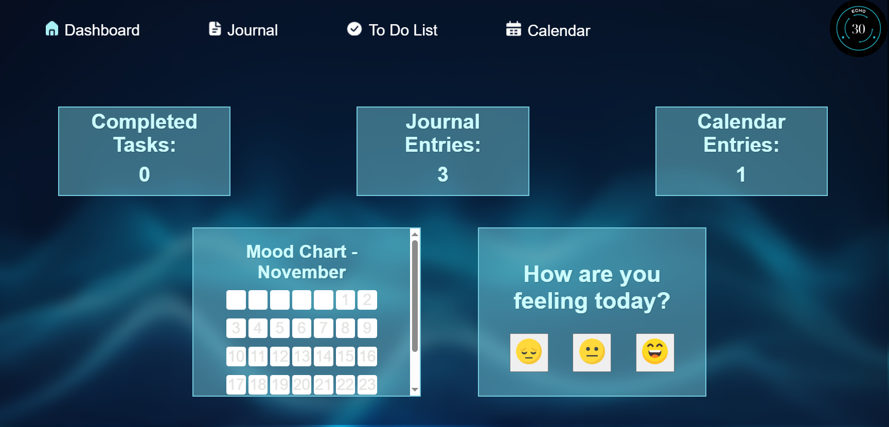A thumbnail screenshot of the homepage of the developer journal website